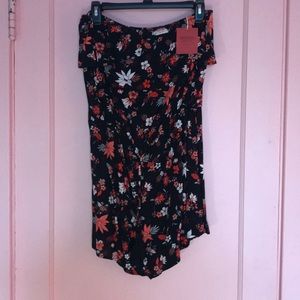 Off the shoulder romper